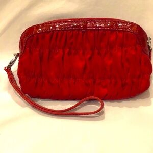 Roomy Brighton zippered clutch like new